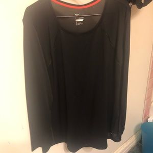 Active black long sleeve
